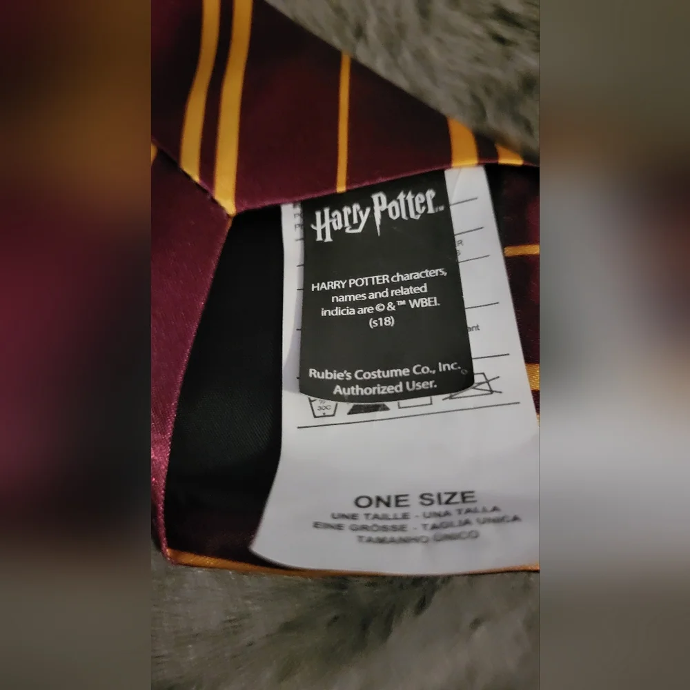 Harry Potter Striped Tie Wizard Hogwarts